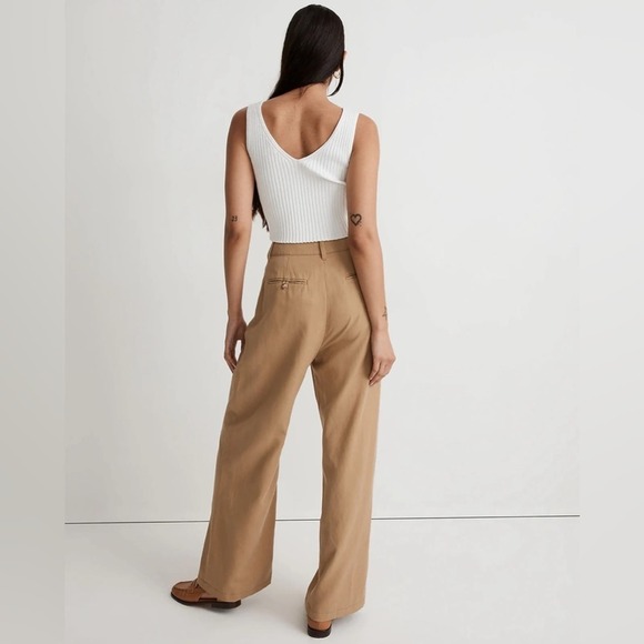 🌷🌷Madewell The Tall Harlow Wide-Leg Pant size 12T - Picture 2 of 4